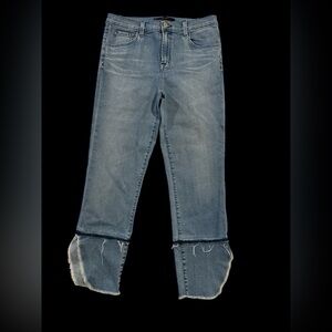 J Brand Ruby Patriot Blue Denim Jeans Capris - Cropped SO5022